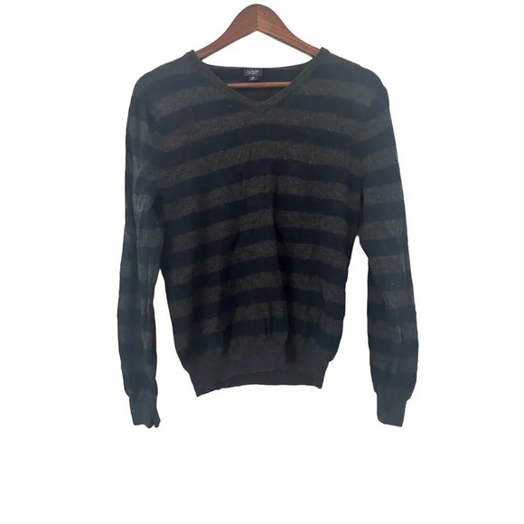 J. Crew Mens V-Neck Merino Wool Size Medium - Picture 1 of 3